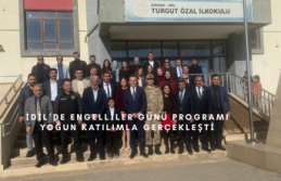 İdil Özel Eğitim Anaokulu’ndan 3 Aralık Engelliler...