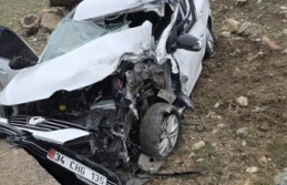 Şırnak’ta trafik kazası 2 kişi yaralandı