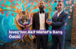 Akif Manaf’a İsveç’ten “Global Peace Prize”...