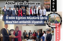 İl Milli Eğitim Müdürü Nas’tan İdil’e Ziyaret
