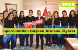 Sporculardan Başkan Arıcan'a Ziyaret