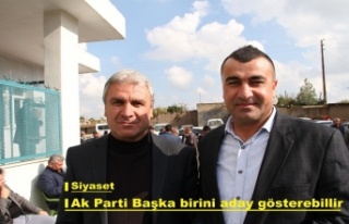 AK parti idil belediye başkan aday adayı için başvuruda...