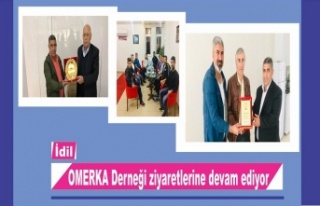 OMERKA Derneği idil’de ki ziyaretlerine devam ediyor