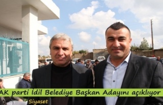 AK Parti Belediye Başkan adayı 4 gün sonra açıklanıyor