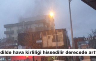 Kalitesiz yakıt kullanımı İdilde Hava Kirliliğine...