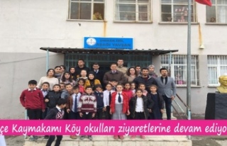 Kaymakamın okul ziyaretleri devam ediyor