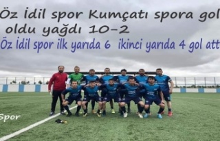 Öz idil spor Kumçatı spora gol oldu yağdı 10-2