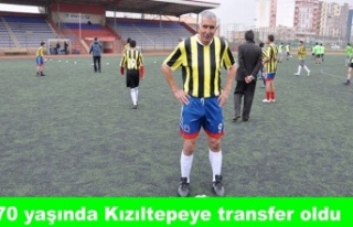 70 Yaşında Kızıltepe'ye Transfer Oldu