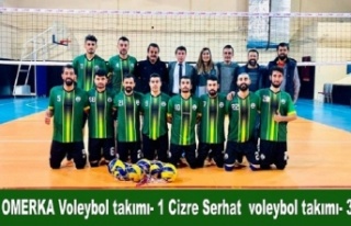 OMERKA Voleybol takımı- 1 Cizre Serhat Voleybol...