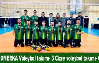 OMERKA Voleybol Takımı- 3  Cizre Voleybol Takımı...