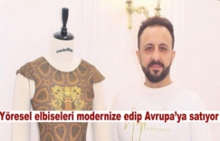 Cizreli modacı Yöresel elbiseleri modernize edip...