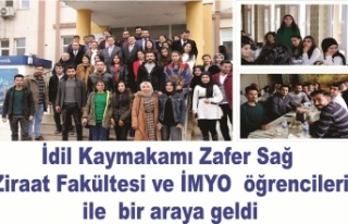 Kaymakam Sağ Ziraat Fakültesi İMYO öğrencileri...