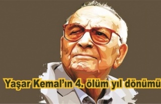 Yaşar Kemal'ın 4.yıl ölüm yıl dönümü