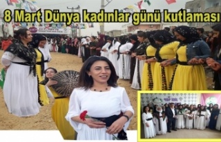 HDP 8 Mart Dünya Kadınlar günü kutlaması