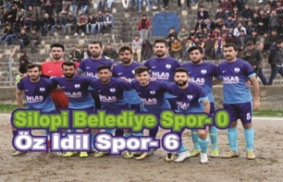 Öz İdil Spor galibiyet serisine devam etti