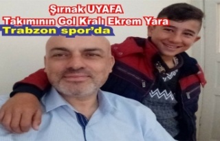 Şırnak UYAFA Takımından Trabzon'a transfer