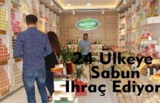Mardin'de Sabun üretiyor 24 ülkeye satıyor
