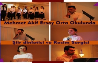 Mehmet Akif Ersoy Orta Okulunda Şiir Dinletisi ve...