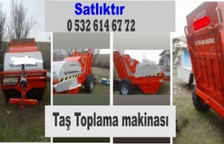 Taş Toplama Makinası Satlıktır