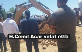 Haci Cemil Acar vefat etti