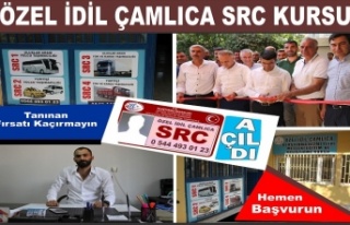 Sürücülere Müjde: İdil SRC Kursu açıldı