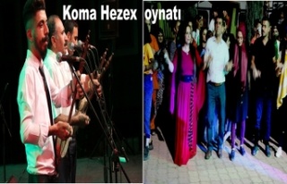 Koma Hezex gençleri coşturdu