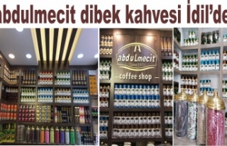 İdil’de ünlü Kahve markası açıldı