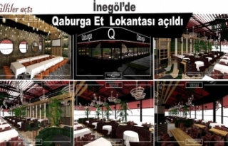 Qaburga et lokantası İnegöl’de açıldı