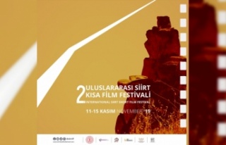 Siirt Uluslararası Kısa Film Festivali başvuruları...