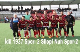 İdil 1937 Spor- 2 Silopi Nuh Spor-2