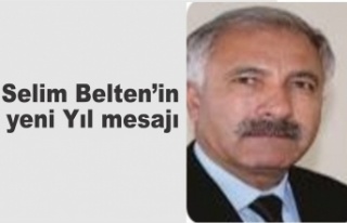 Selim Belten'den yeni yıl mesajı
