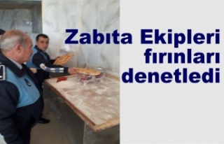 Zabıta Ekipleri fırınları denetledi