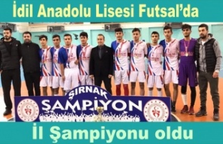 Futsal’da İl Şampiyonu oldu