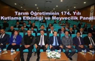 Tarım Öğretiminin 174. Yılı Kutlama Etkinliği...