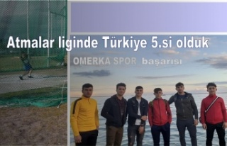 Atmalar liginde Türkiye 5.si olduk