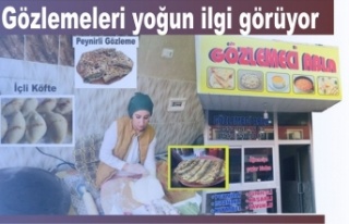 Gözlemeleri yoğun ilgi görüyor