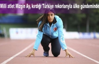 Milli atlet Mizgin Ay, kırdığı Türkiye rekorlarıyla...