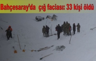 Van'da çığ faciası: 33 kişi öldü