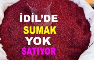 İdil'de Sumak yok satıyor