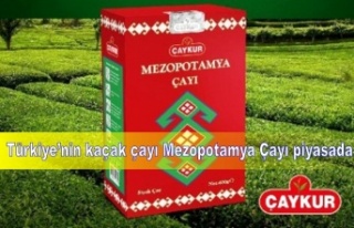 Kaçak çaya karşı Mezopotamya Çayı piyasada