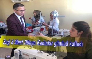Kaymakam Zafer Sağ 8 Mart Dünya kadınlar gününü...