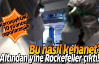 Rockefeller vakfının koronavirüs kehaneti gerçek...