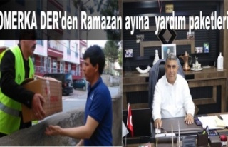 OMERKA DER’den Ramazan ayına özel yardım paketleri