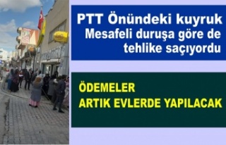 Vatandaşa evinde ödeme yapılacaktır