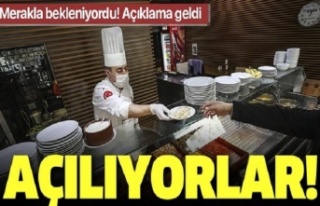 Restoran ve turizm işletmeleri belirlenen kurallar...