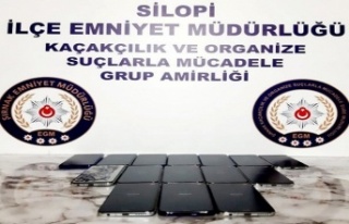 Silopi'de kaçakçılık operasyonu: 24 gözaltı