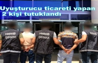 Uyuşturucu ticareti yapan 2 kişi tutuklandı