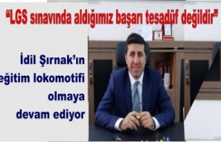 İdil Şırnak’ın eğitim lokomotifi olmaya devam...