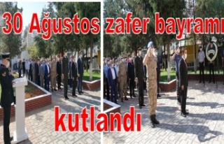 30 Ağustos Zafer Bayramı kutlaması