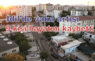 İdil’de vaka artışı 9 kişi hayatını kaybetti